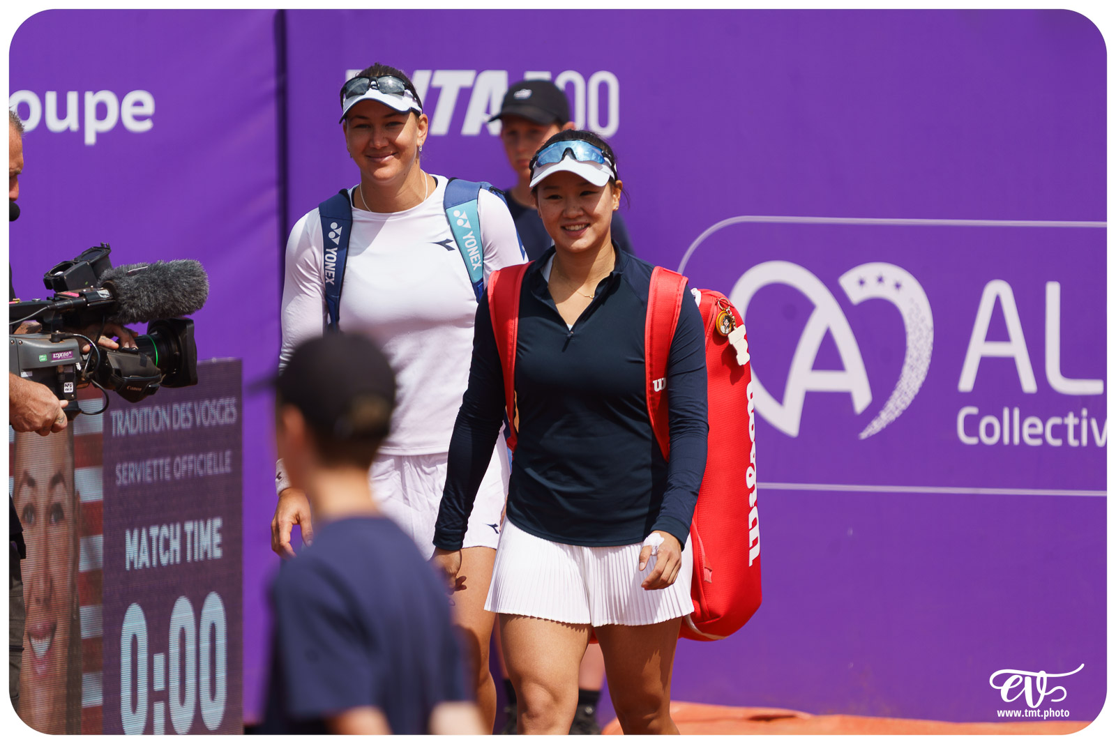 WTA 500 IS 2025 : T. BABOS + L. STEPHANIE vs H. GUO + N. MELICHA